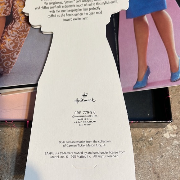 Vintage Barbie Greeting Cards& Envelopes 1995 - Picture 14 of 14